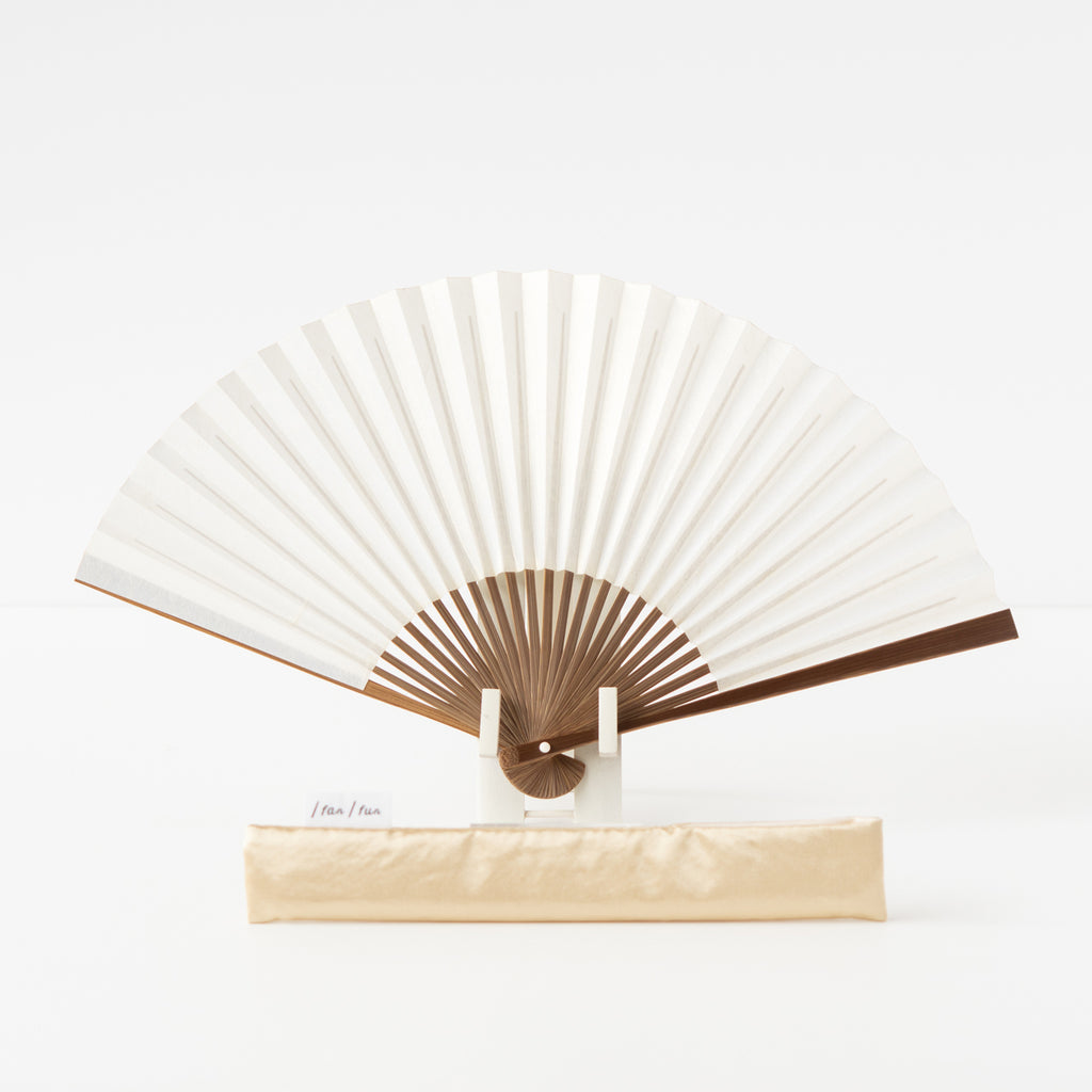 Kyo-Sensu (Tea Ceremony Fan) Black deals Susudake 6 sun (Roku-sun)