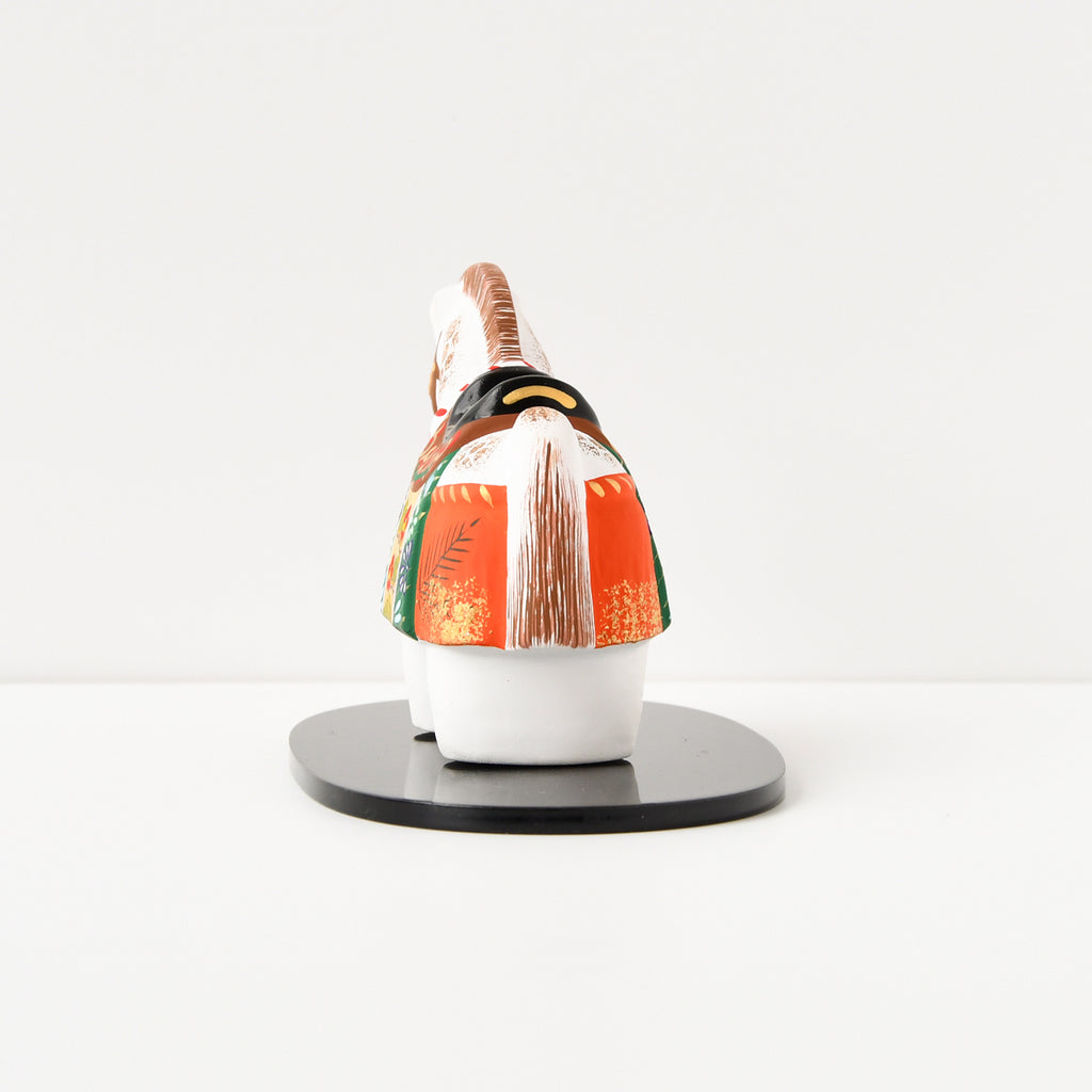 京陶人形 金彩 飾り馬（小） / 小田益 – 京都の伝統工芸品の通販