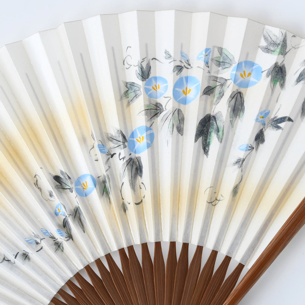 扇子 6寸5分 夏扇 雅洛風扇 朝顔 / no.2733 – MOCAD ONLINE SHOP