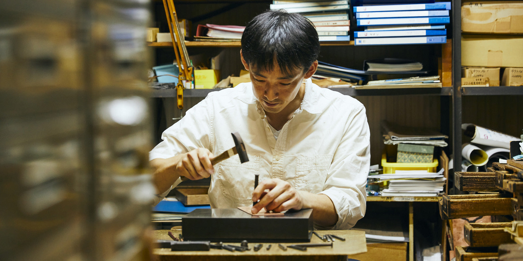 飾り金具　錺金具　金属工芸【アンティーク】 錺金具(かざりかなぐ) 神社仏閣の装飾や仏壇、神輿などに用いられる錺
