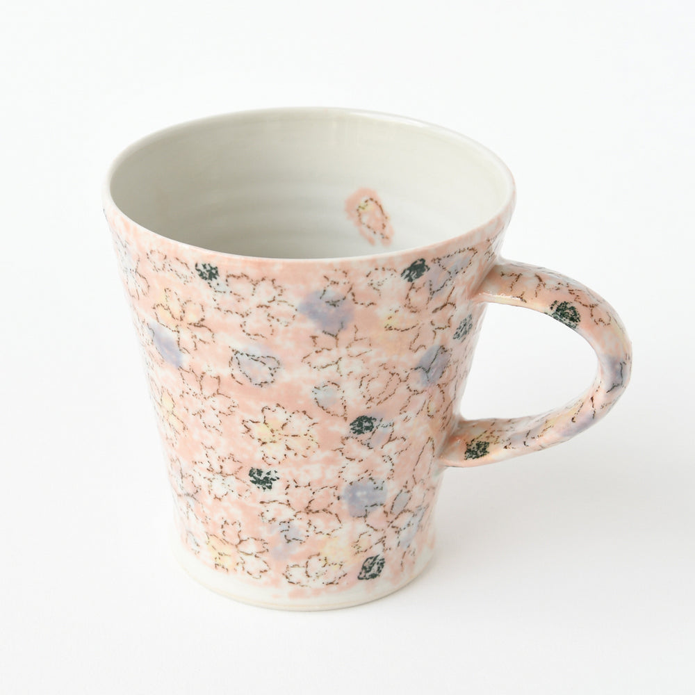 はんなり彩・桜マグカップ / no.0502 | 京都の伝統工芸品の通販サイト