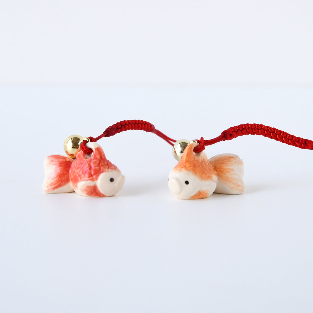 京陶人形 根付 金魚 / no.0547 | 京都の伝統工芸品の通販サイト
