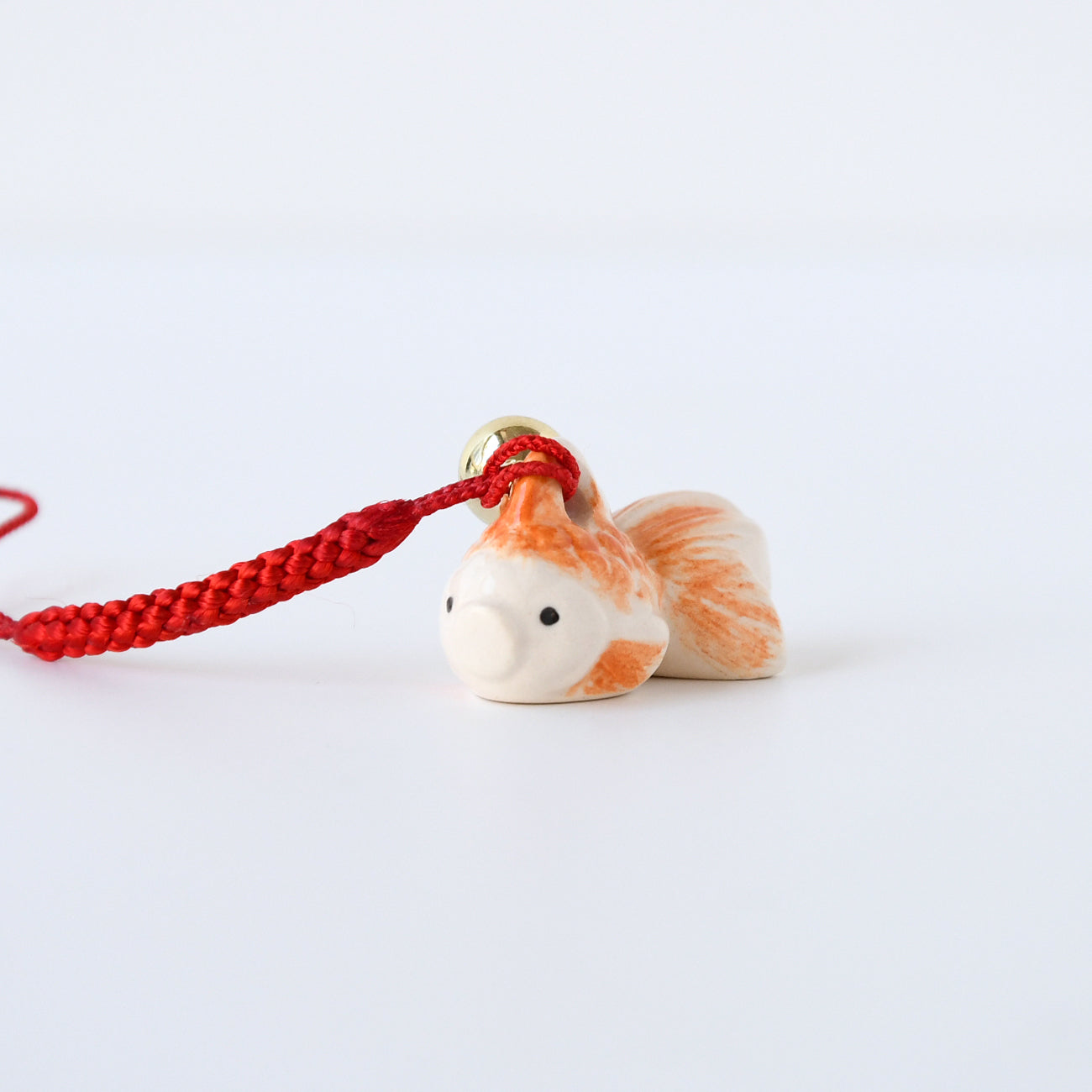 京陶人形 根付 金魚 / no.0547 | 京都の伝統工芸品の通販サイト