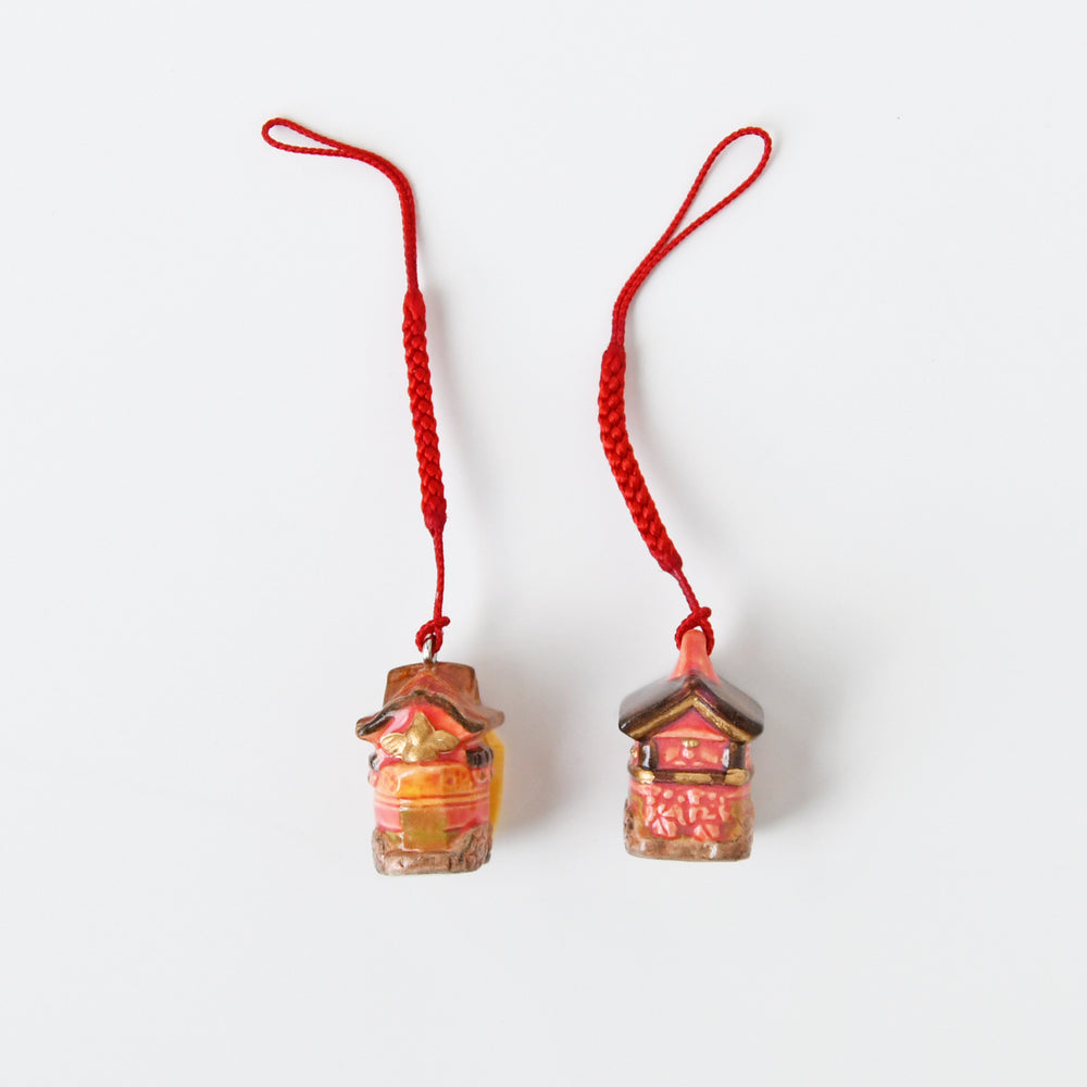 京陶人形 根付（長刀・船） / no.0618 | 京都の伝統工芸品の通販サイト