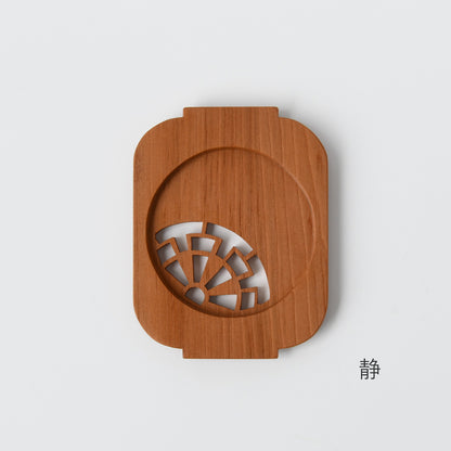 コースター 祭 桂（静／動）2枚セット 静