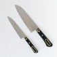 義定刃物　手打ち鍛造　三徳包丁とペティナイフのお得なセット　高雄セット