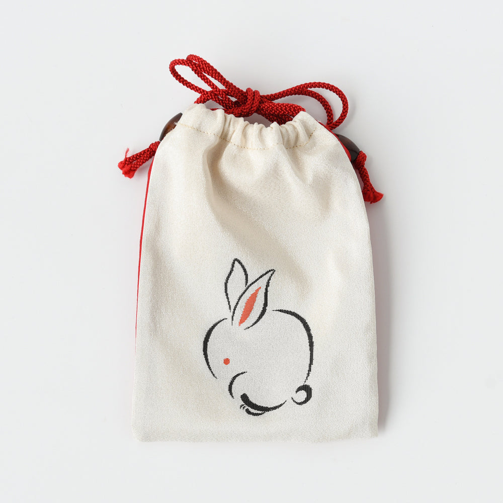 正絹つづれ織 巾着 うさぎ / no.0770-e – MOCAD ONLINE SHOP