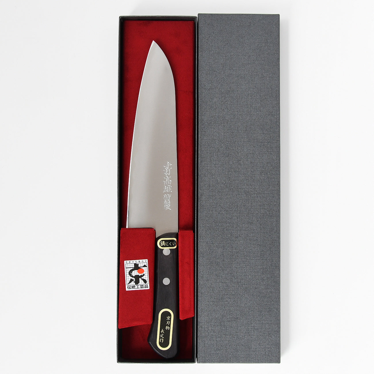 [1162]包丁　出刃包丁180mm　本水牛口本職用手打鍛造出刃包丁 1162]包丁 出刃包丁180mm 本水牛口本職用手打鍛造出刃包丁