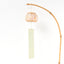 Bamboo + glass wind chime / no.1076-F