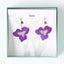 tint series pansy/earring S pansy