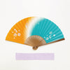 扇子 まるにねこ 金茶 small