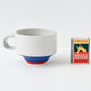 color cup (cm02cup) blueとマッチ箱