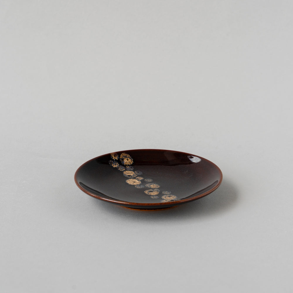 御菩薩焼　江戸期　舟形向付5客　幅約14.6㎝ 東さ7-0506③ 御菩薩焼 江戸期 舟形向付5客 幅約14.6㎝ 東さ