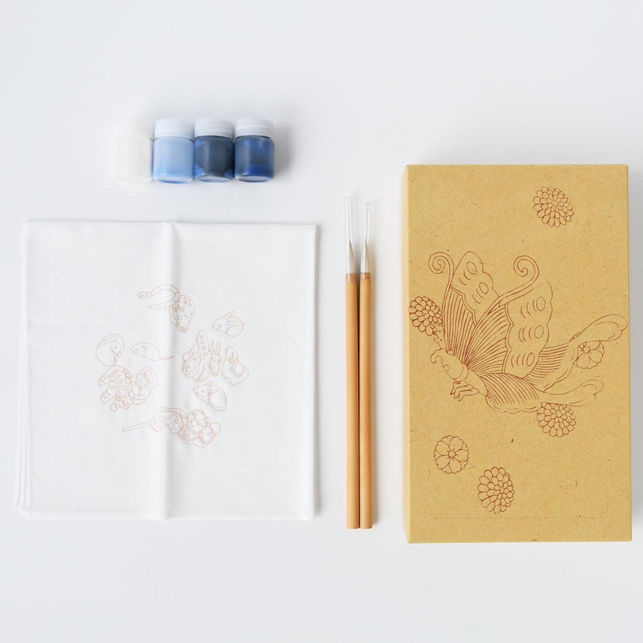 手描き友禅体験キット 承 干支 / no.1420 | 京都の伝統工芸品の通販