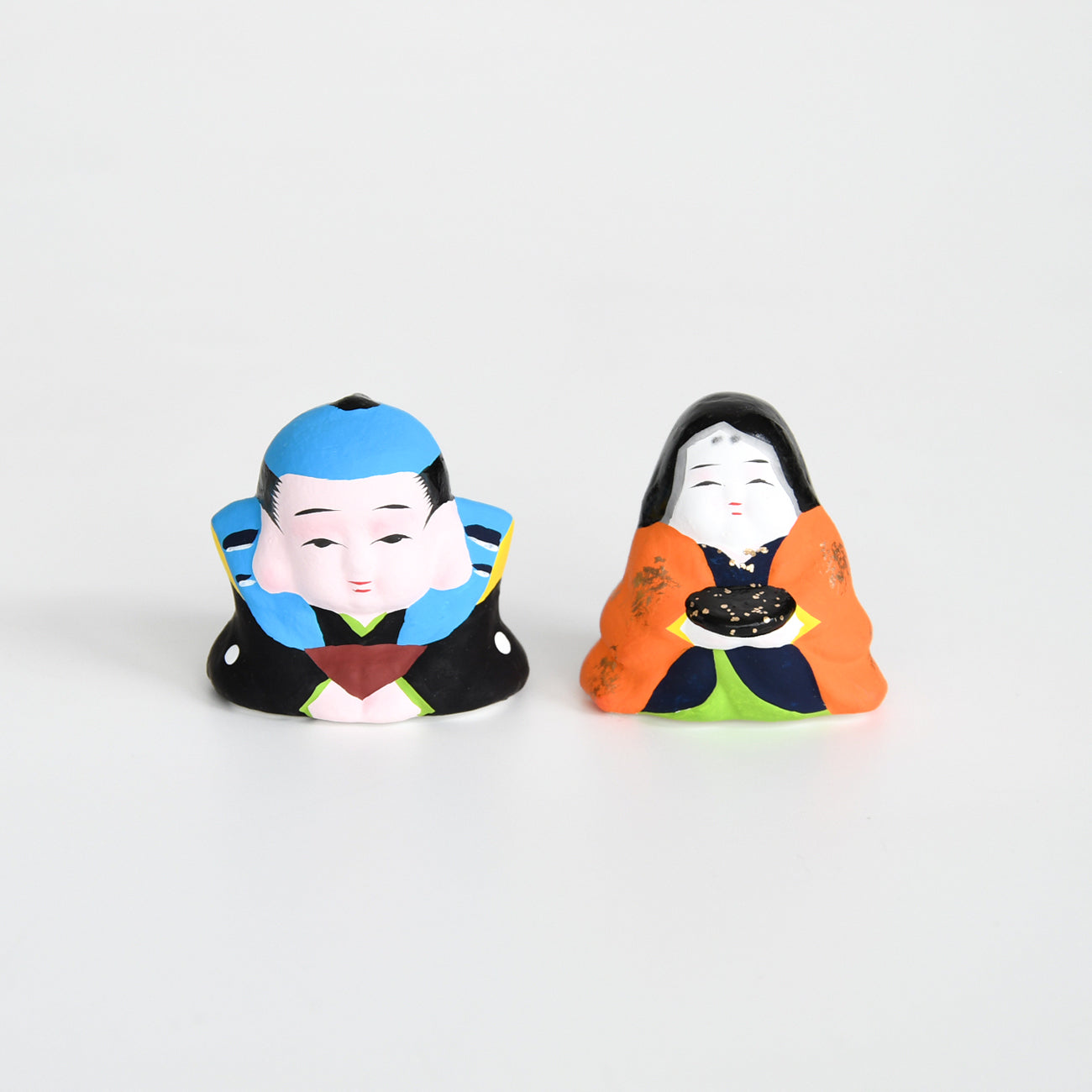 伏見人形 福一対 / no.1663 | 京都の伝統工芸品の通販サイト – MOCAD
