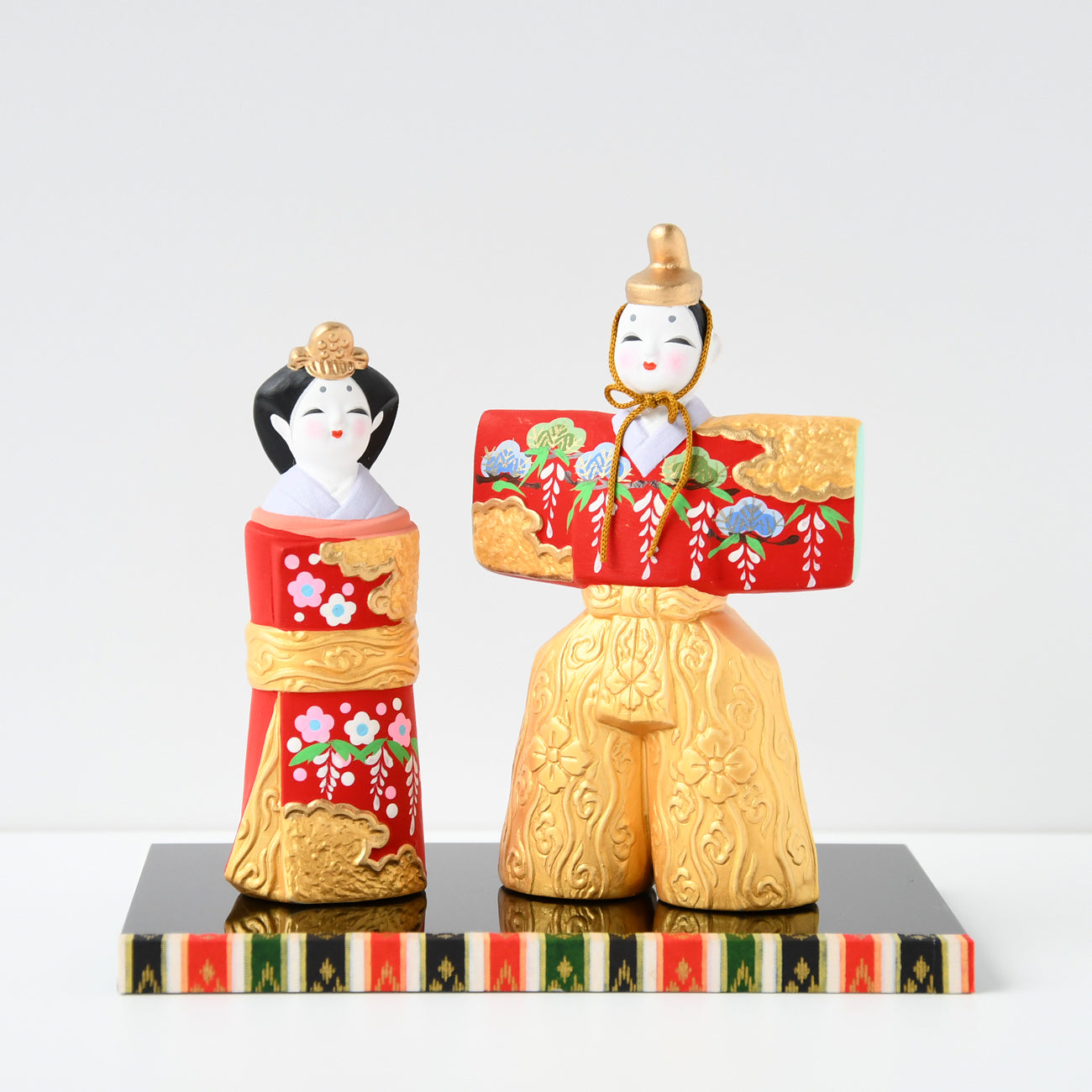 京陶人形 京雅 極彩 立雛 / 土田人形 | 京都の伝統工芸品の通販サイト