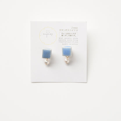 PASTEL ブルー / ピアス