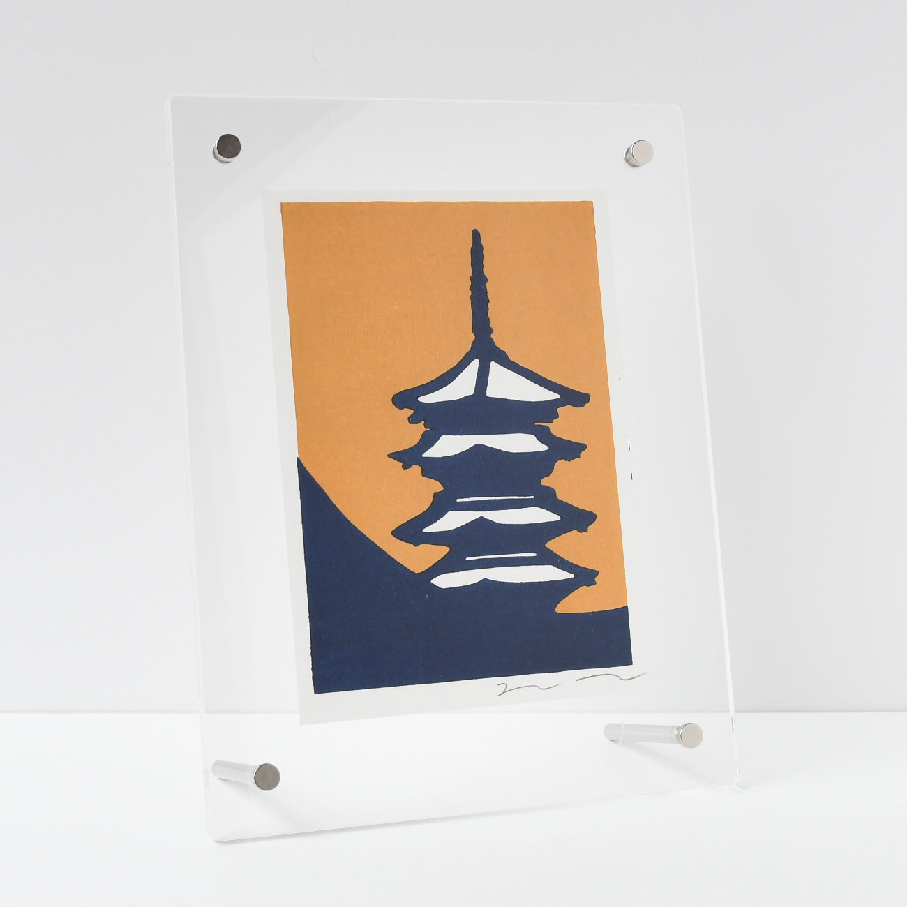 木版画 竹中健司「月ノ東寺」 / no.2122 – MOCAD ONLINE SHOP