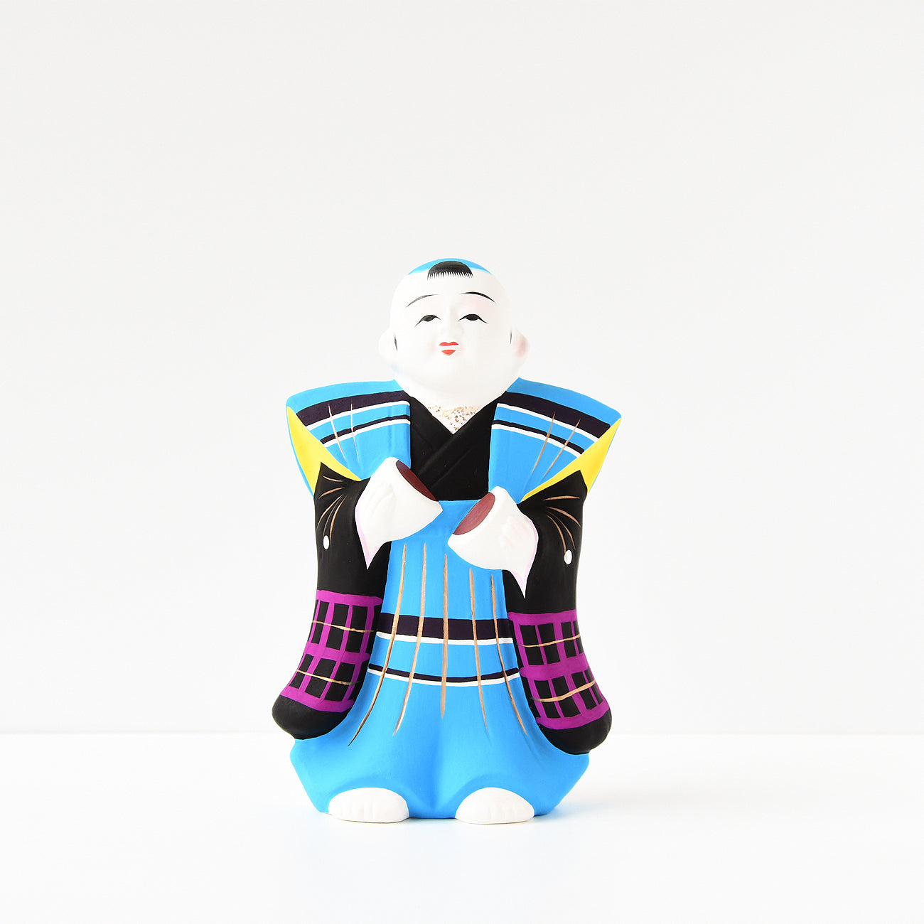 伏見人形 裃饅頭喰い | 京都の伝統工芸品の通販サイト – MOCAD ONLINE SHOP