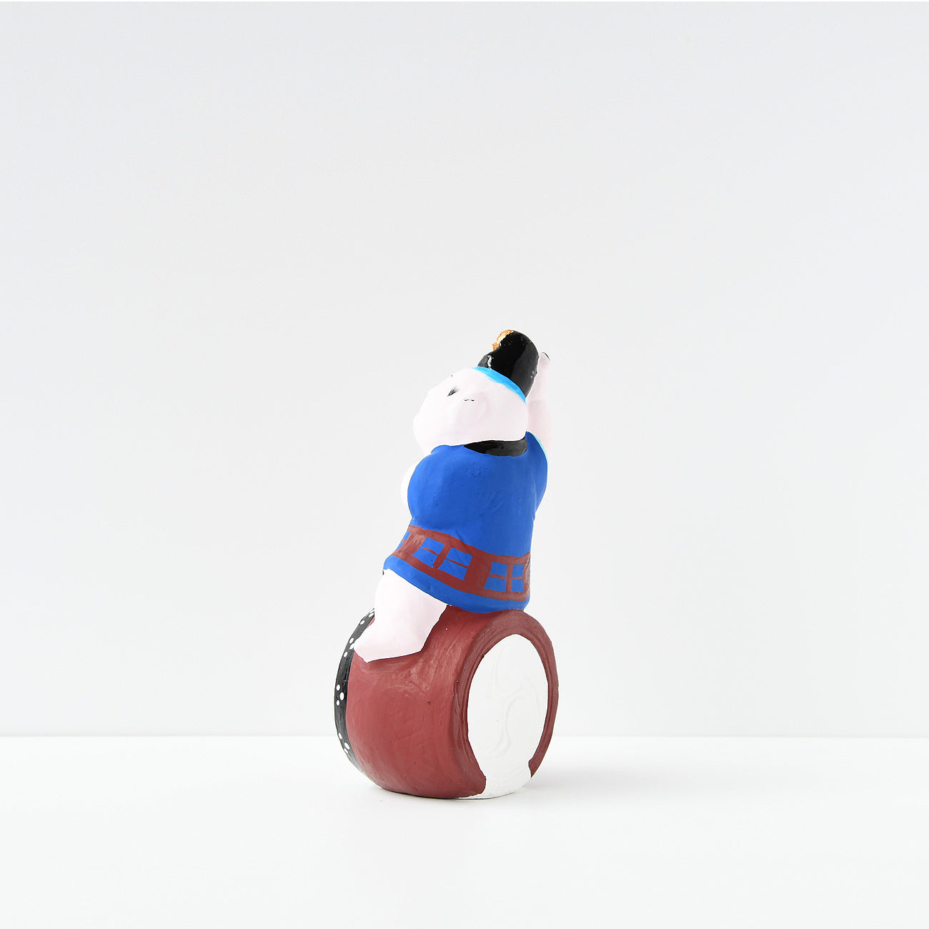 伏見人形 太鼓乗り童子（小） | 京都の伝統工芸品の通販サイト – MOCAD