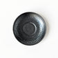 Iron Glaze Dimpled Coffee Cup & Saucer / no.2204