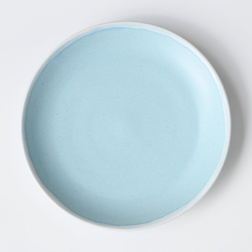 plate m ホワイト×ブルー