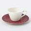 claret coffee cup set / no.2836