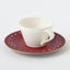 claret coffee cup set / no.2836