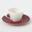 claret coffee cup set / no.2836