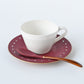 claret tea set