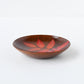 赤い実の小皿 側面