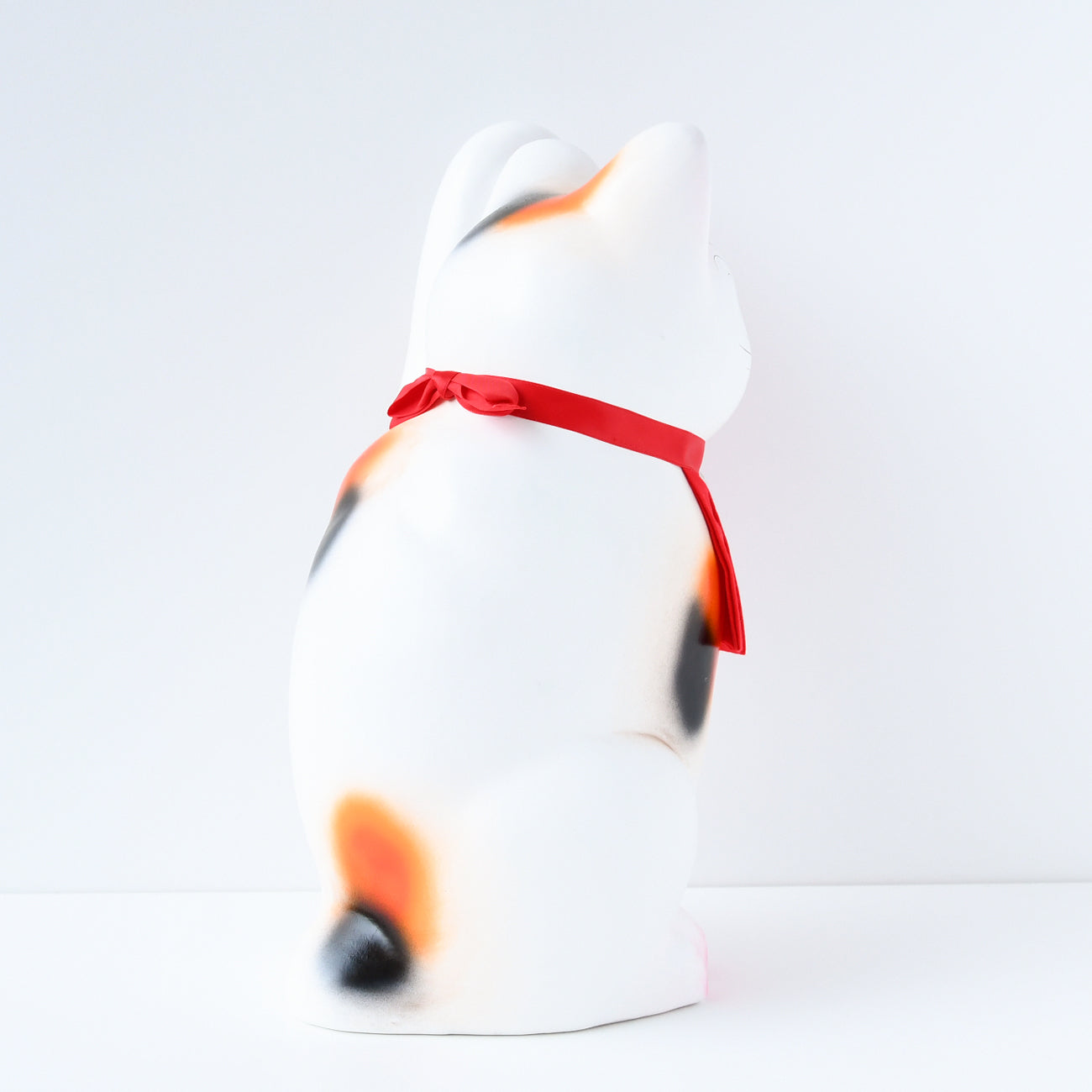 招き猫 左手 三毛 一尺二寸 / 小田人形 | 京都の伝統工芸品の通販