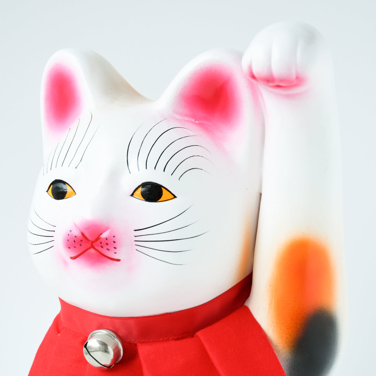 招き猫 左手 三毛 一尺二寸 / 小田人形 | Kyoto Japanese Traditional