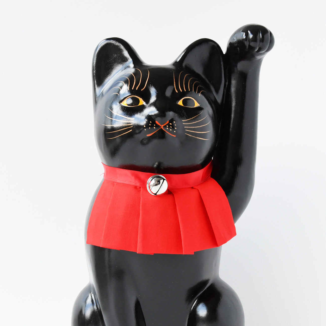 招き猫 左手 黒 一尺二寸 / 小田人形 – MOCAD ONLINE SHOP
