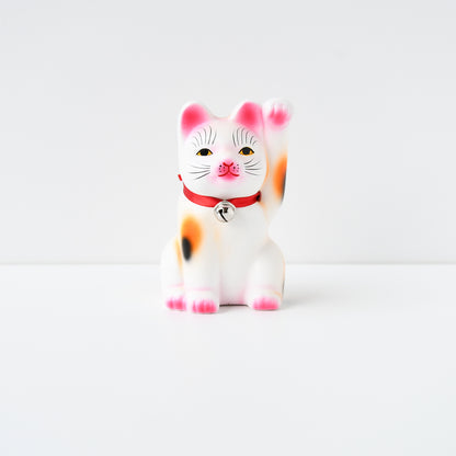 3.5寸招き猫 三毛 / 小田人形