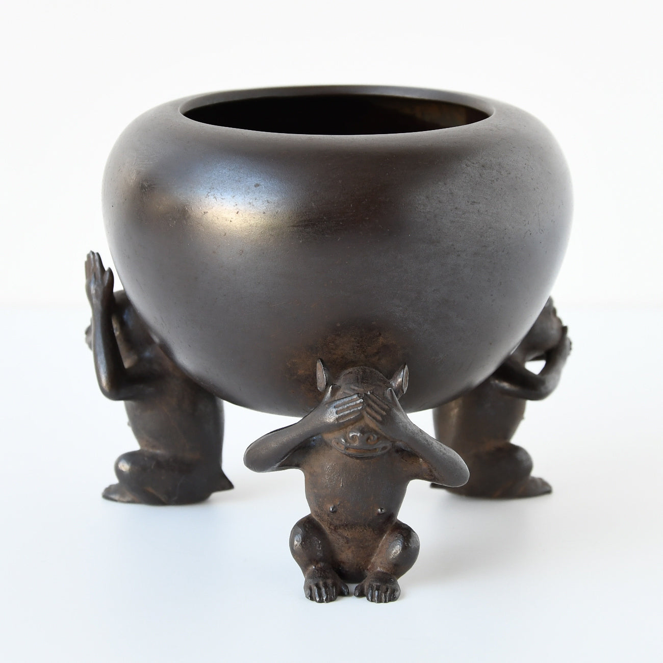青銅 三猿香炉 | 京都の伝統工芸品の通販サイト – MOCAD ONLINE SHOP