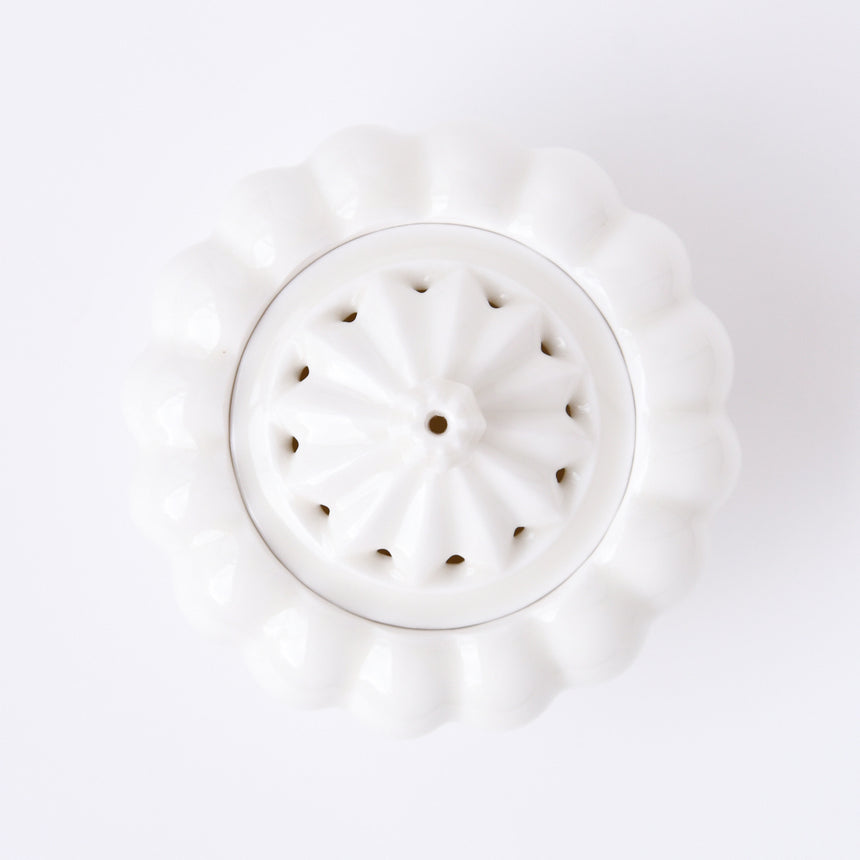 Incense burner, white porcelain / no.2570
