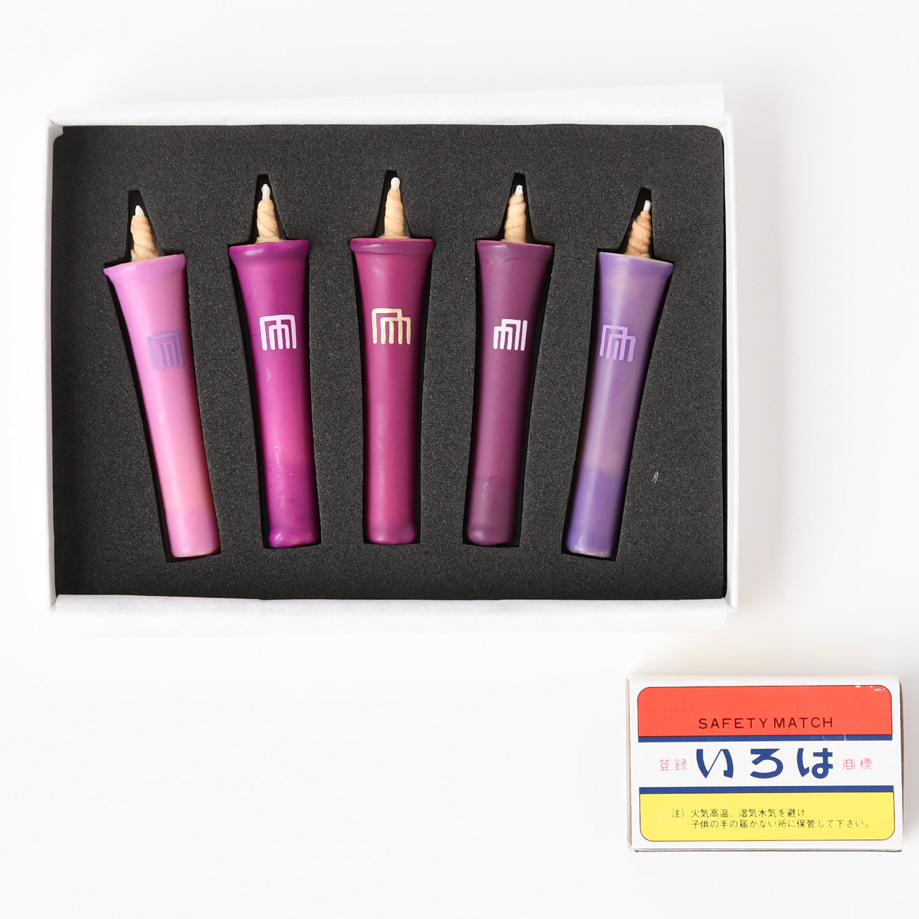 源氏香図 蝋燭 5本入り | 京都の伝統工芸品の通販サイト – MOCAD