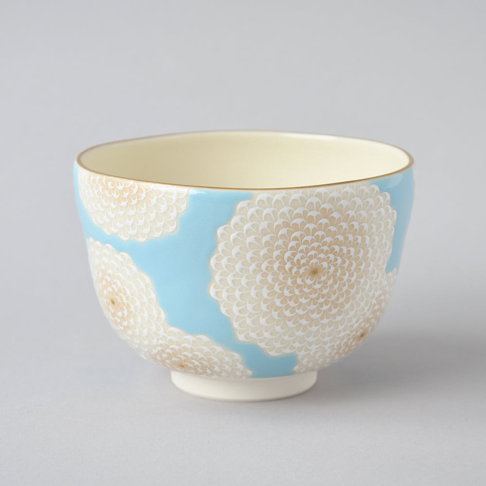 白菊蒼穹茶盌 / no.2634 | 京都の伝統工芸品の通販サイト – MOCAD