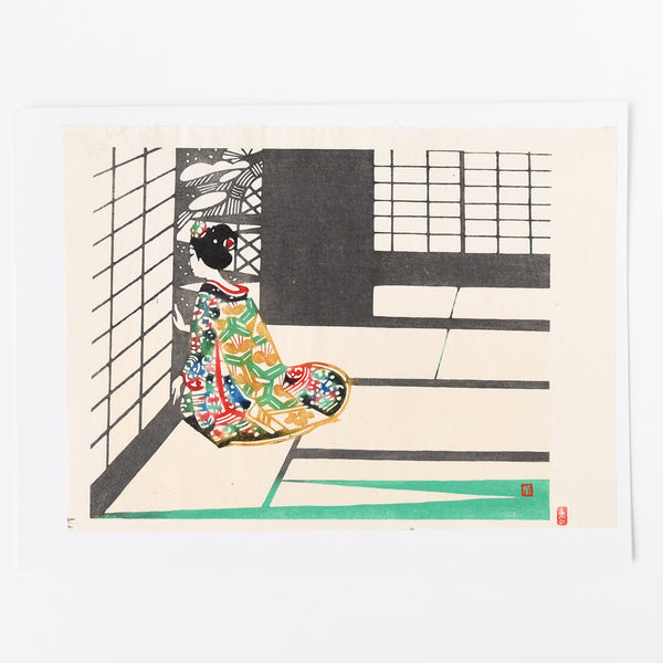 木版画 稲垣稔次郎 静夜 シート / no.2676 – MOCAD ONLINE SHOP