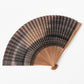 扇子 ７寸5分 夏扇 洛風扇 総シケ霞 茶