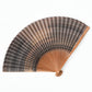 ７寸5分 夏扇 洛風扇 総シケ霞 茶