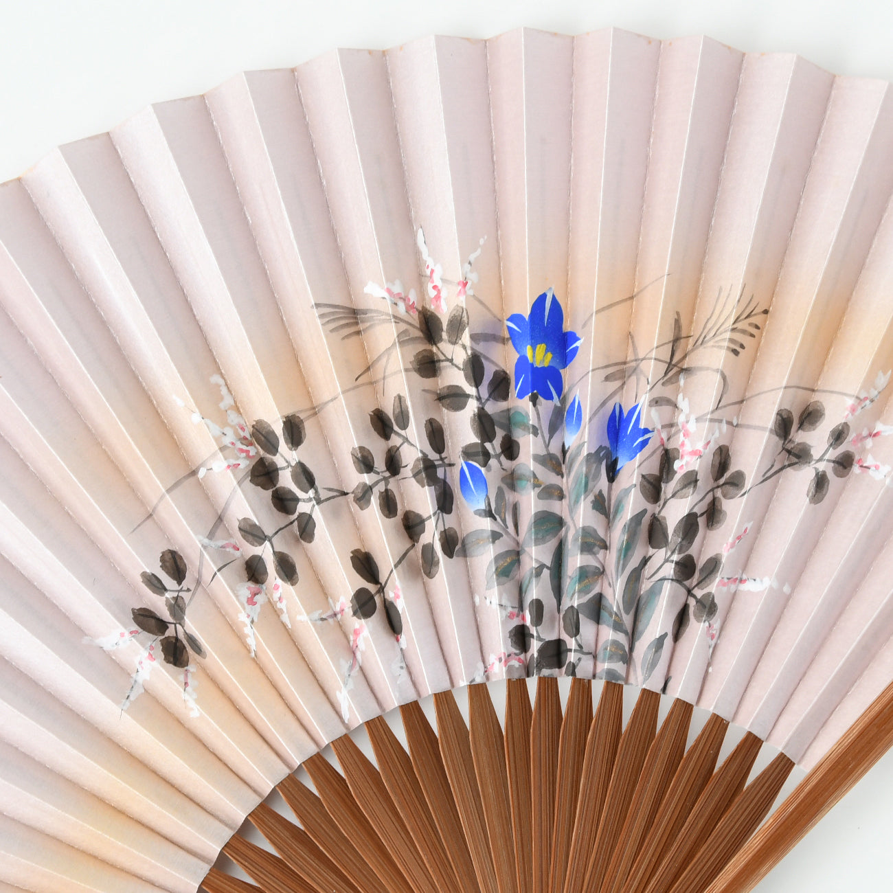 扇子 6寸5分 夏扇 雅洛風扇 萩・桔梗 / no.2729 – MOCAD ONLINE SHOP