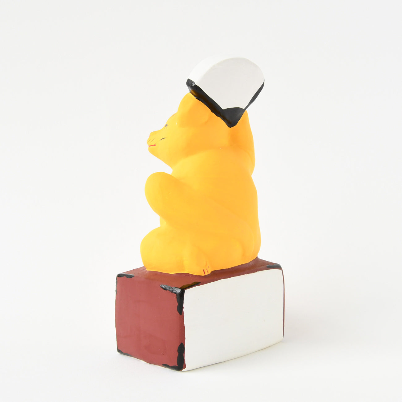 伏見人形 千両狐（扇） | 京都の伝統工芸品の通販サイト – MOCAD