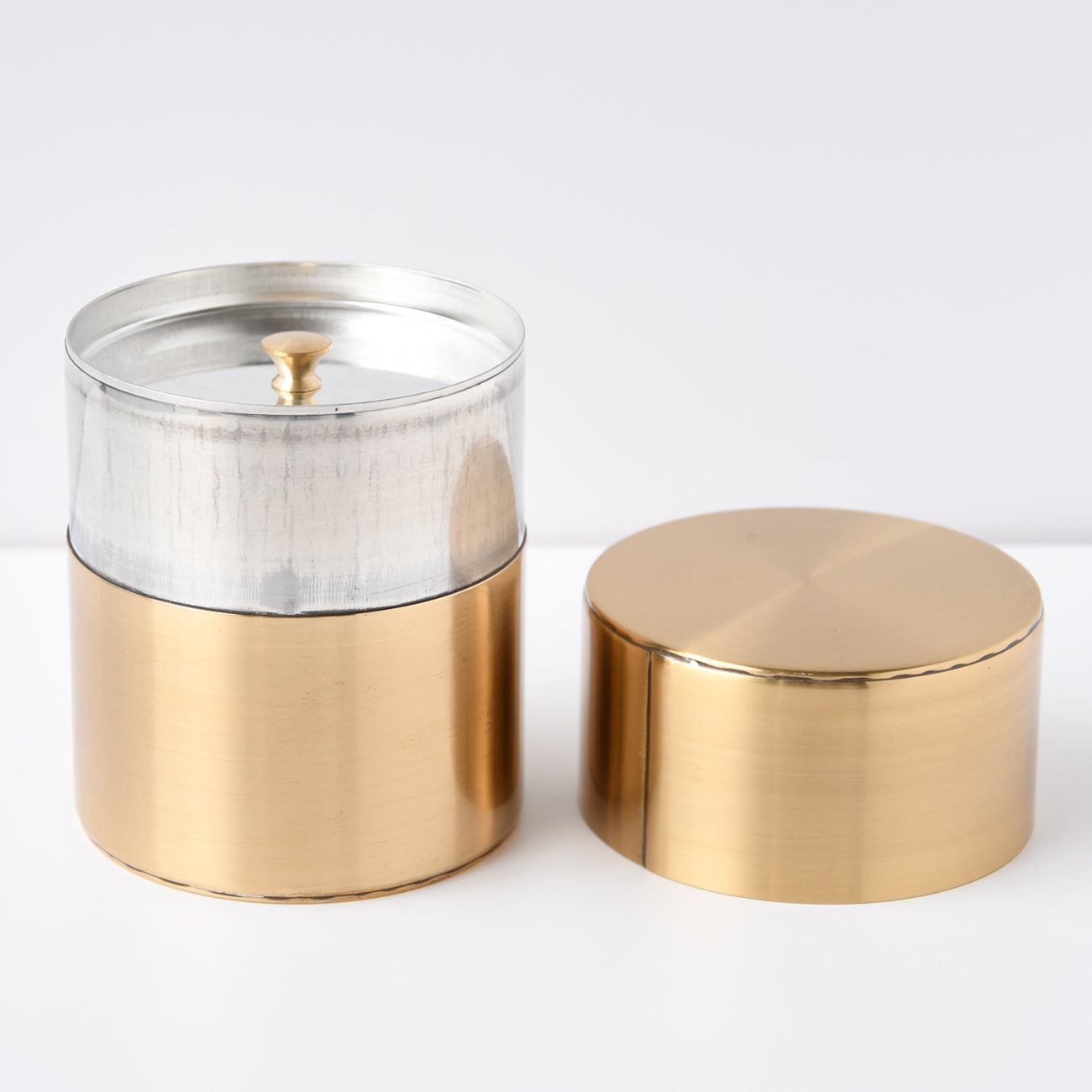 茶筒 真鍮 平型 200g / no.2980 – MOCAD ONLINE SHOP