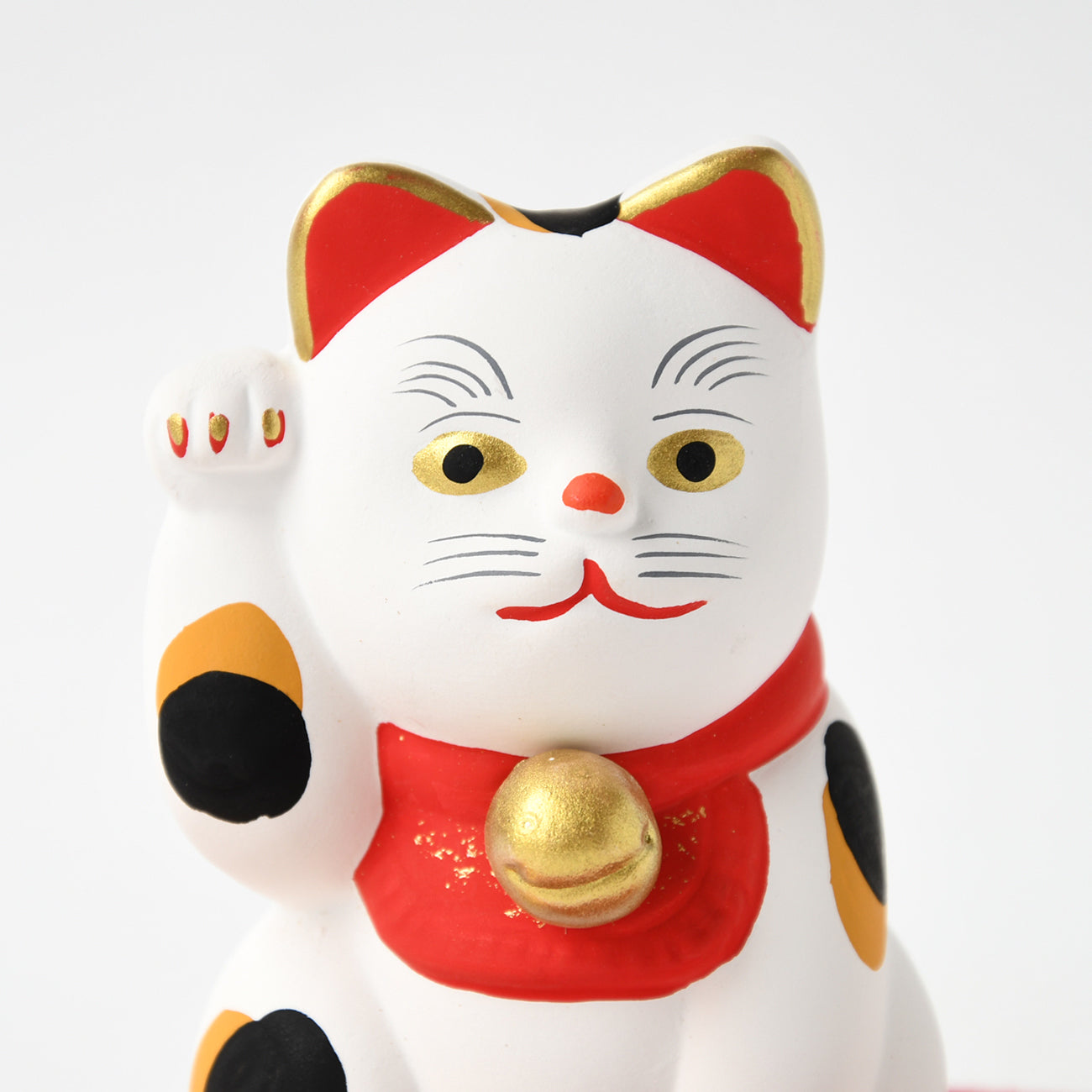 福招き猫 中 ミケ / 島田耕園人形工房| 京都の伝統工芸品の通販サイト