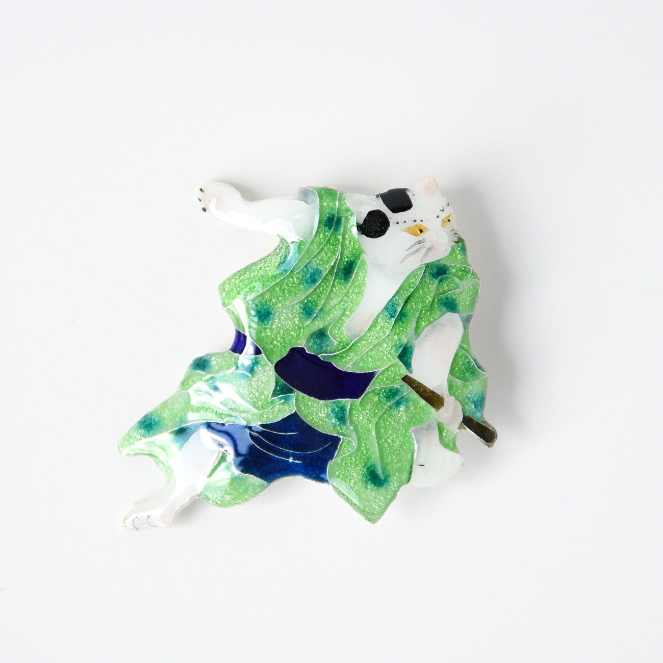 京七宝 ブローチ 流行猫の狂言づくし 3種 – MOCAD ONLINE SHOP