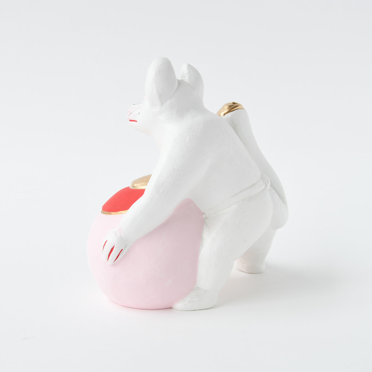 伏見人形 宝珠狐 | 京都の伝統工芸品の通販サイト – MOCAD ONLINE SHOP