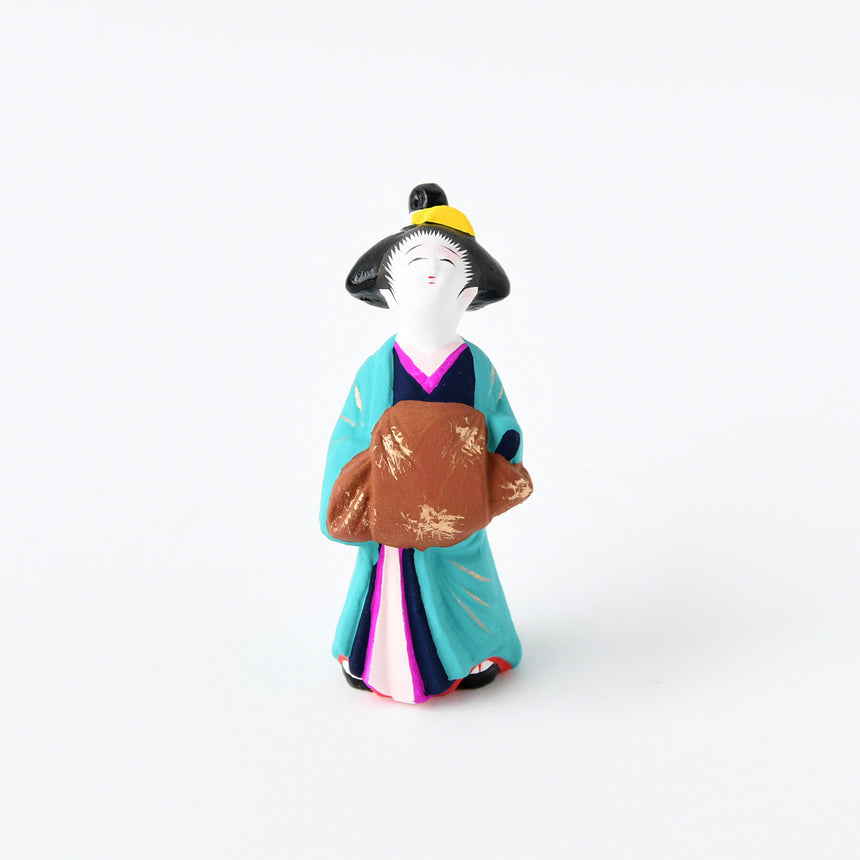 伏見人形　花魁（豆）