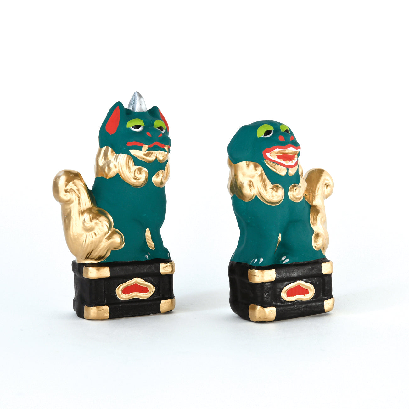伏見人形 狛犬（豆） | Kyoto Japanese Traditional Crafts Online